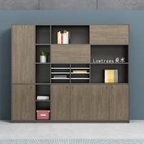 Office furniture cabinet File cabinet Wooden data cabinet board locker floor boss office bookcase