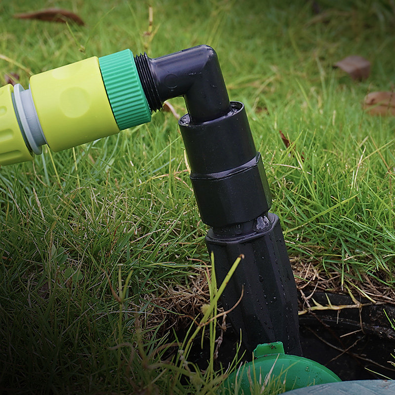 Landscaping quick water intake valve 6 minutes 1 inch lawn water intake key rod garden hose water pipe water gun set