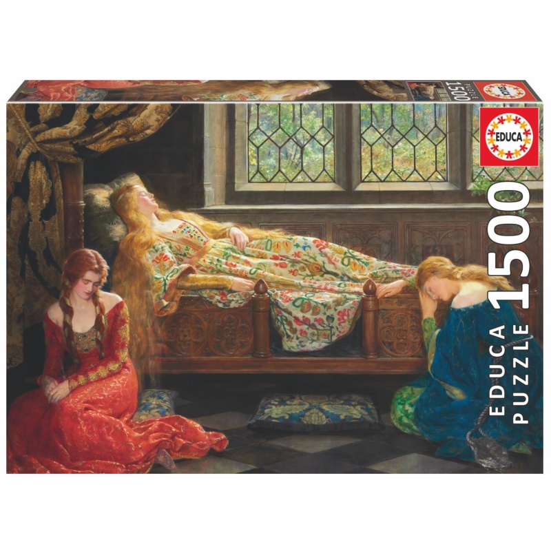 Spain EDUCA imported adult puzzle 1500 piece sleeping beauty 18464 puzzle New