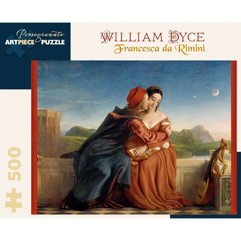 Pomegranate pomegranate imported children's puzzle AA879 Paul and Francisca 500 tablets