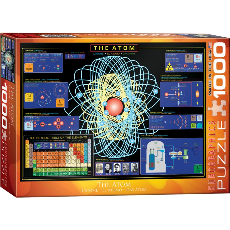 Eurographics Canada imported puzzle atomic 1000 puzzle puzzle