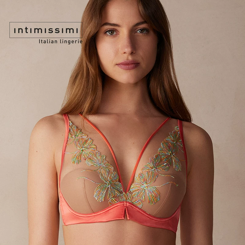 Серия бюстгальтеров push-up в стиле Итальянской классики Intimissimi для женщин, сексуальное чистое желаемое