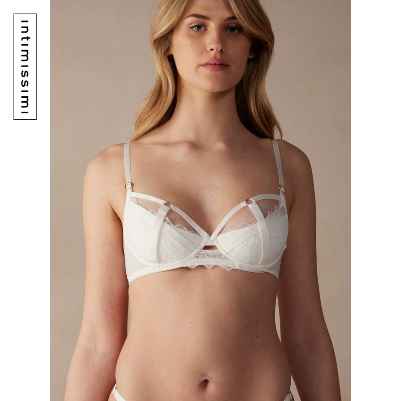 Серия бюстгальтеров push-up в стиле Итальянской классики Intimissimi для женщин, сексуальное чистое желаемое