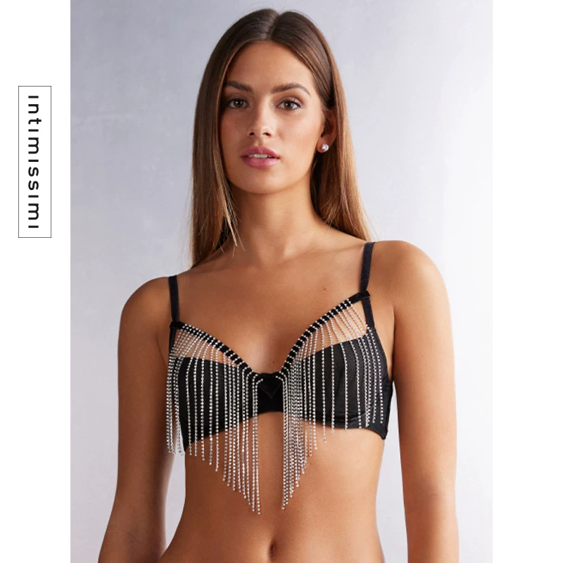 Серия бюстгальтеров push-up в стиле Итальянской классики Intimissimi для женщин, сексуальное чистое желаемое