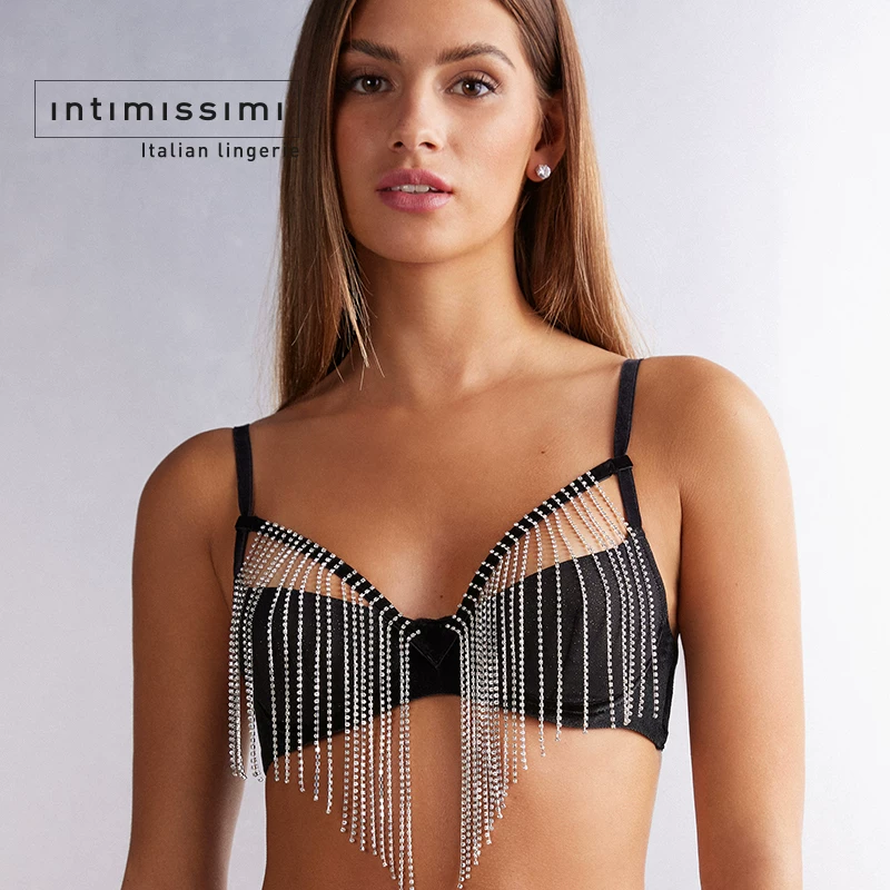 Серия бюстгальтеров push-up в стиле Итальянской классики Intimissimi для женщин, сексуальное чистое желаемое