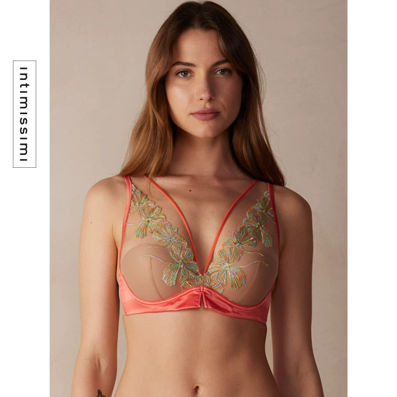 Серия бюстгальтеров push-up в стиле Итальянской классики Intimissimi для женщин, сексуальное чистое желаемое