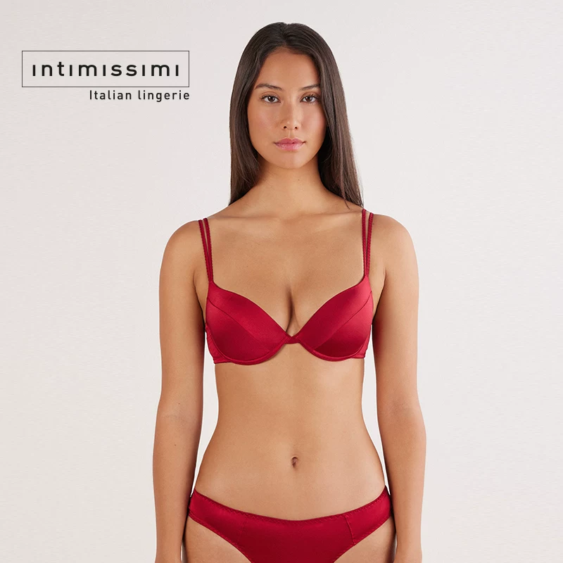 Intimissimi Bellissima элегантный шелк тутовый шелк комфортный push-up бюстгальтер RPD92L