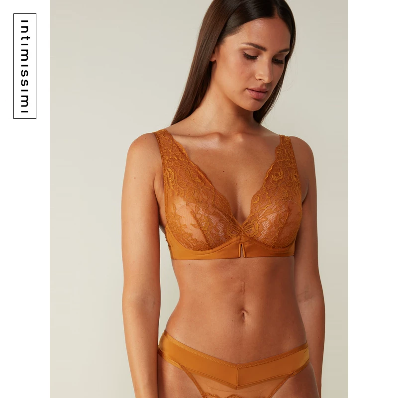 Серия бюстгальтеров push-up в стиле Итальянской классики Intimissimi для женщин, сексуальное чистое желаемое