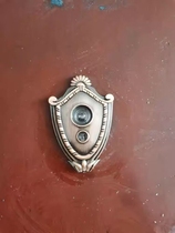 Anti-theft door cat eye doorbell integrated 35 diameter extended cat eye with doorbell universal high definition multifunctional home door mirror