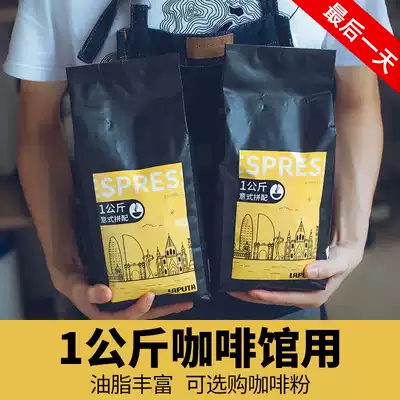 Lerton coffee machine special bean concentrated black pure cold extract fresh hand punch fresh 1kg commercial