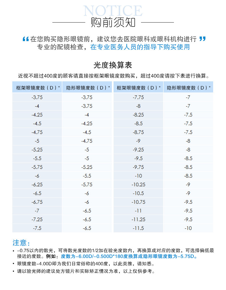 Cửa hàng chính thức hàng đầu Haichang ClearEasy ném 1 miếng kính áp tròng cận thị giữ ẩm độ nét cao trong nửa năm