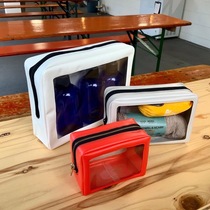 EDITOR01 Japan imported HIGHTIDE Nahe storage bag windowable cosmetic bag waterproof new spot