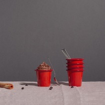 EDITOR01 British old Falcon Mini enamel cup Vintage enamel coffee cup Milk juice cup now