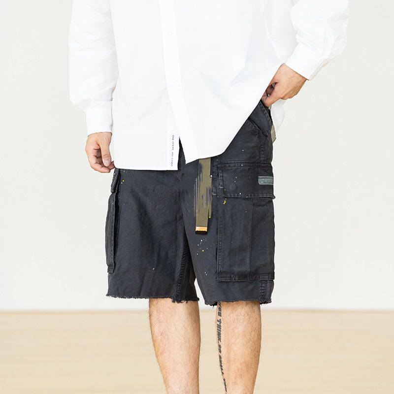 Shawn Yue MDNS CANVAS BELT tooling military fan can quickly buckle orange label canvas belt 20SS