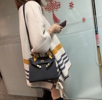 Черный 28 (шарф-пони + подарочный пакет)