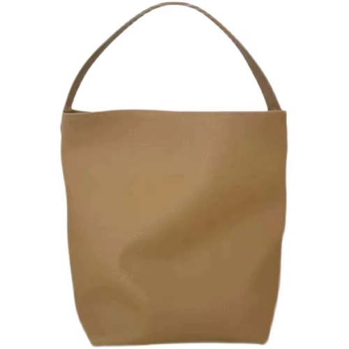 Кожаная вместительная и большая сумка на одно плечо