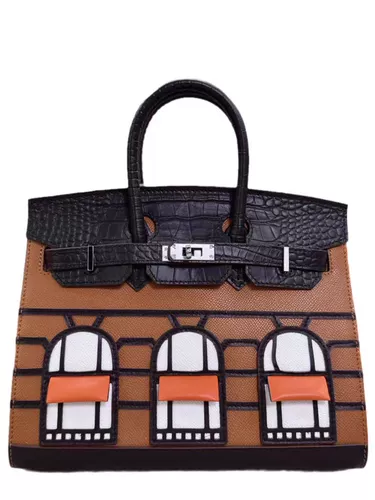 Кожаный домик, платиновая сумка, портативный ремешок для сумки, новая коллекция, крокодиловый принт