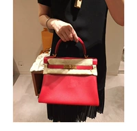 Красный 25 (шарф-пони + подарочный пакет)