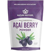 Nature Restore Wild Harvested Acai Berry Powder 8 Ounces
