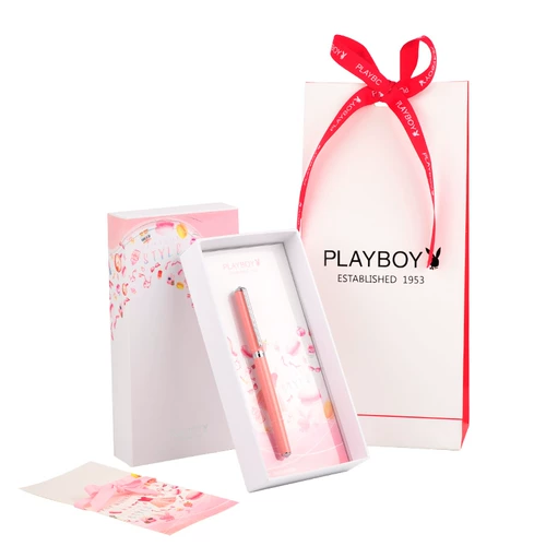 Playboy, металлическая ручка-роллер подходит для мужчин и женщин