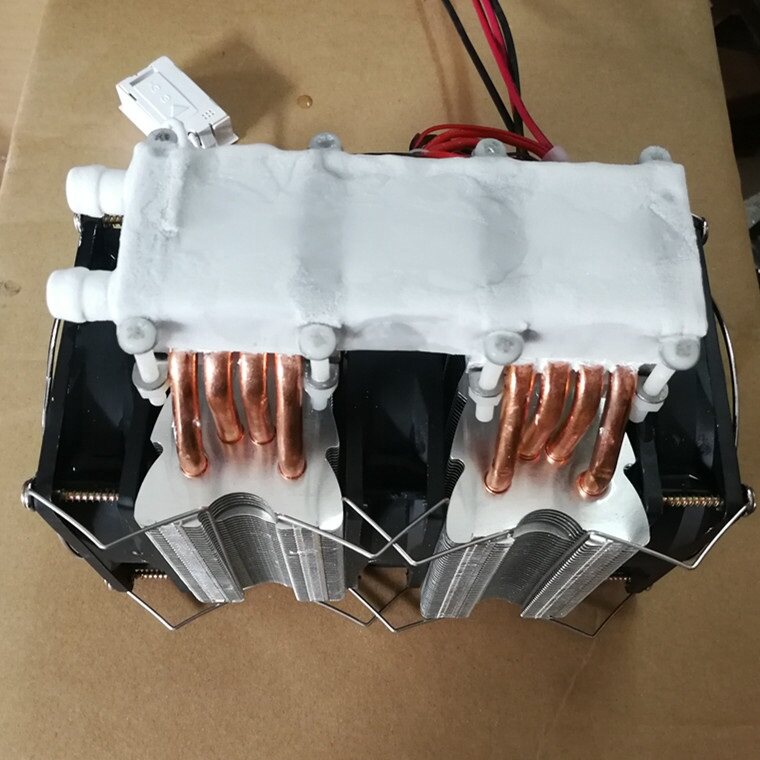 Electronic kit refrigeration system semiconductor air conditioner refrigerator cooling module radiator accessories diy