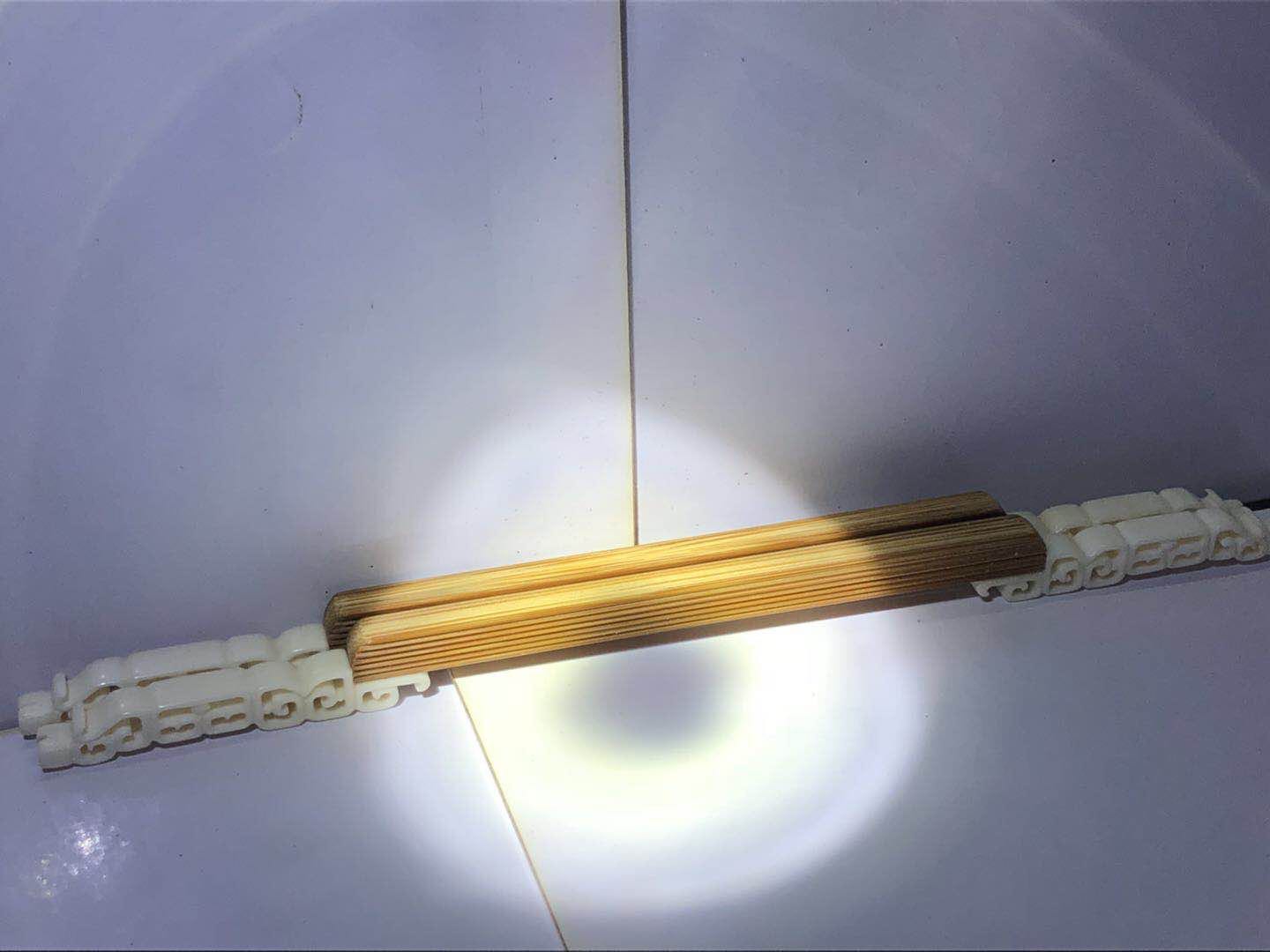 Bull Bone Gluttonous gluttonous tattoo old bamboo wire drawing embroidered eyelid special special special a jumping stick to apply the gluttonous door shouword door 21 cm