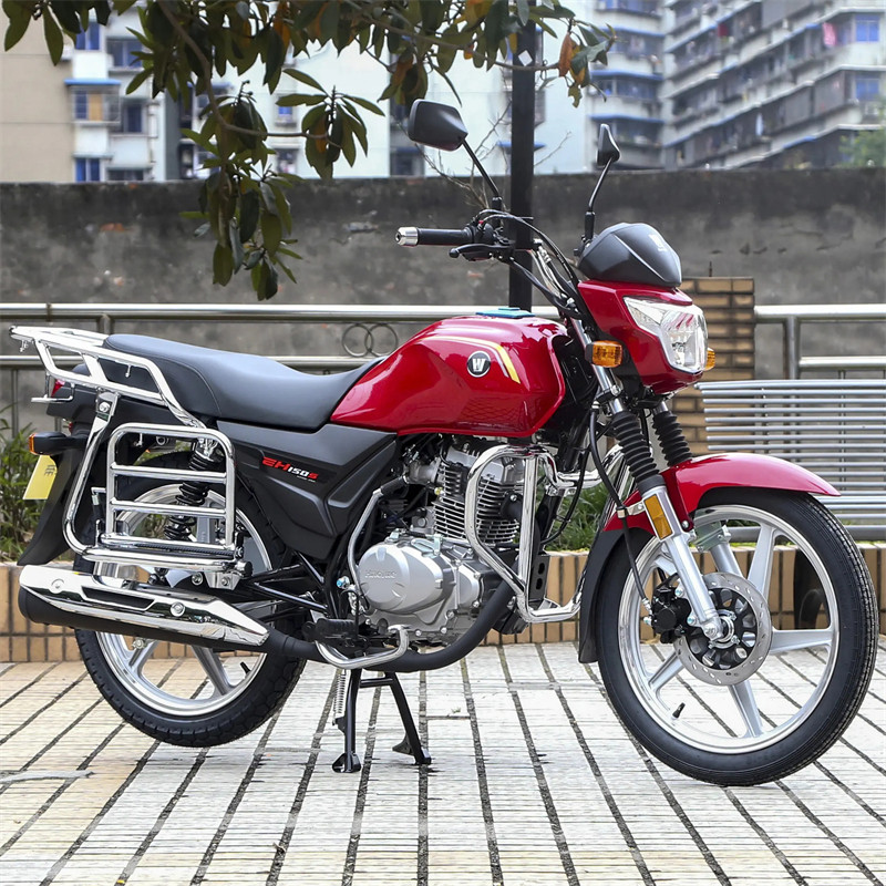 新国家排出ガス基準IV電子燃料噴射式Haojue Yueguan EH150CCストリートバイクDH150男性用燃料式通勤バイク
