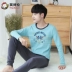 InBron zhongzhong chàng trai và cô gái tuổi teen dày và nhung chàng trai và cô gái trẻ em đồ lót nhiệt đặt quần áo mùa thu shop đồ trẻ em Quần áo lót