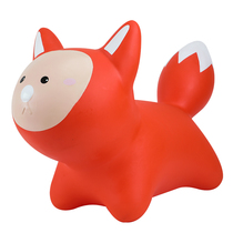 Baby Elf environmentally friendly childrens toy birthday gift new jumping horse mount inflatable jumping fox enlarged and thickened