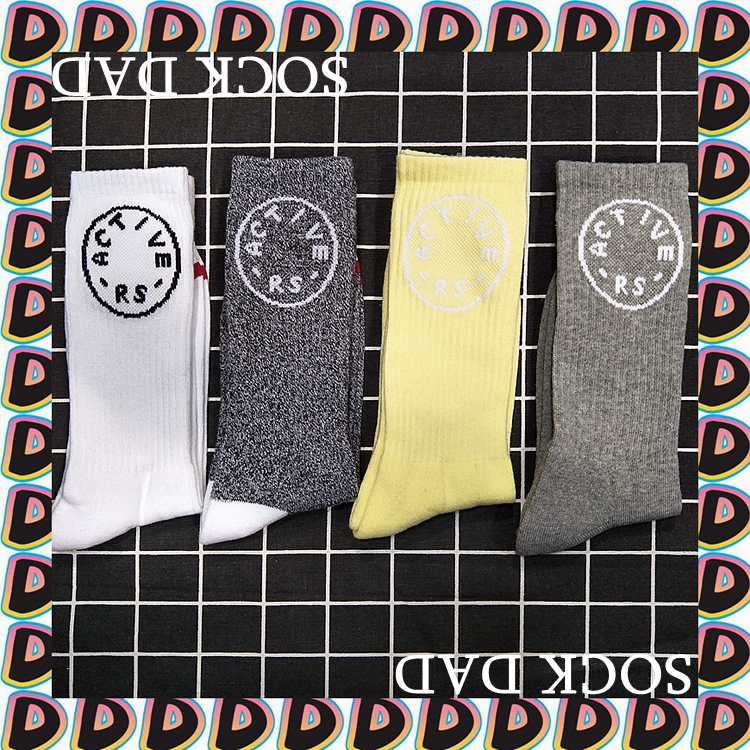 SOCK DAD Active R / S Vớ trượt ván Bít tất Vớ Tất vớ thể thao Khăn phía dưới