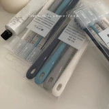 Четыре!9.9rmb | Антибактериальная зубная щетка мягкая, клейкие, мягкие волосы, маленькая защитная голова -резинка Семейство зубной щетки