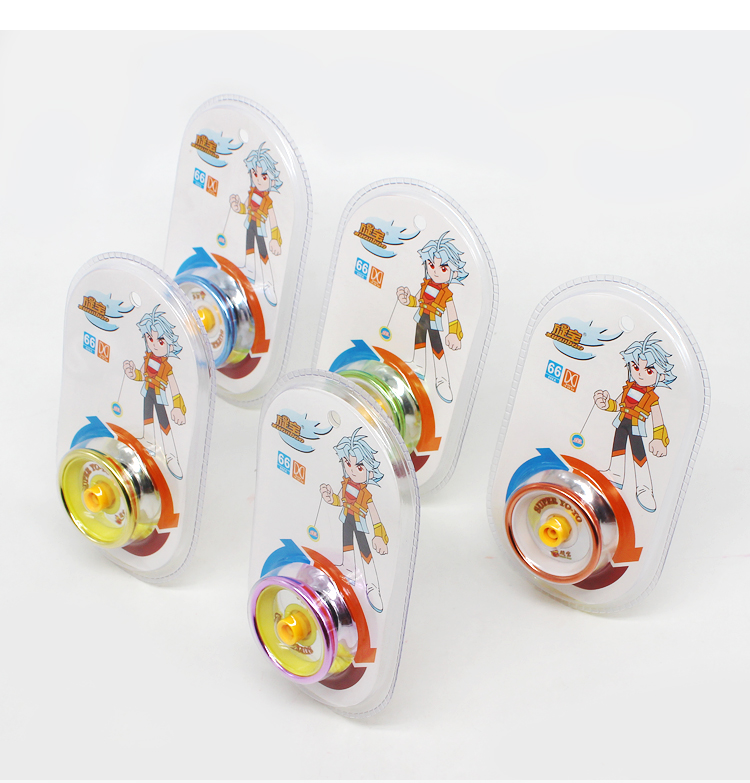 Hợp kim Yo-Yo Hỏa lực Wang Youfeng Ba vị thành niên Tianji War Tiger Children Fancy Roundback Yo-Yo School Hot bán yoyo xịn