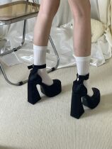 Waterproof high heels will always be my favorite. The satin uppers are so beautiful.