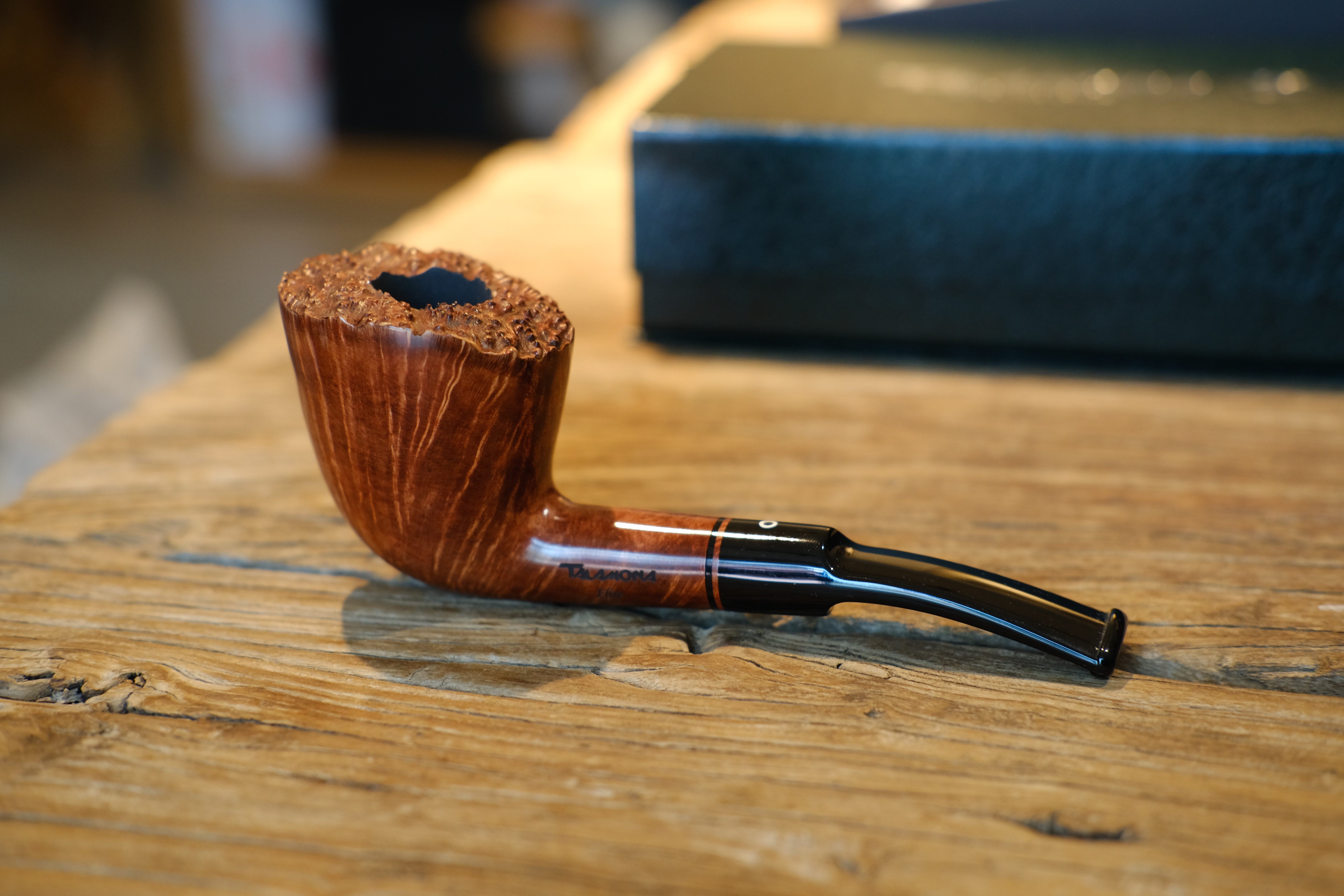 Italian latamona briar smooth pipe - Taobao