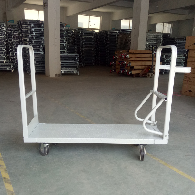 Customizable long flatbed logistics cart