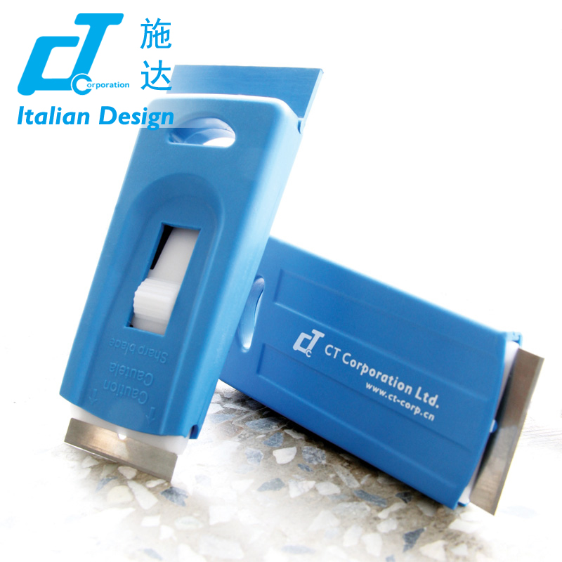 CT Shida glass spatula cleaning sticker pocket spatula scraper push knife wall floor shovel