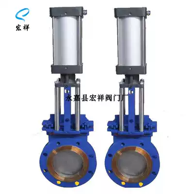 PZ673X-10C pneumatic knife gate valve soft sealing slurry gate valve knife gate valve manufacturer