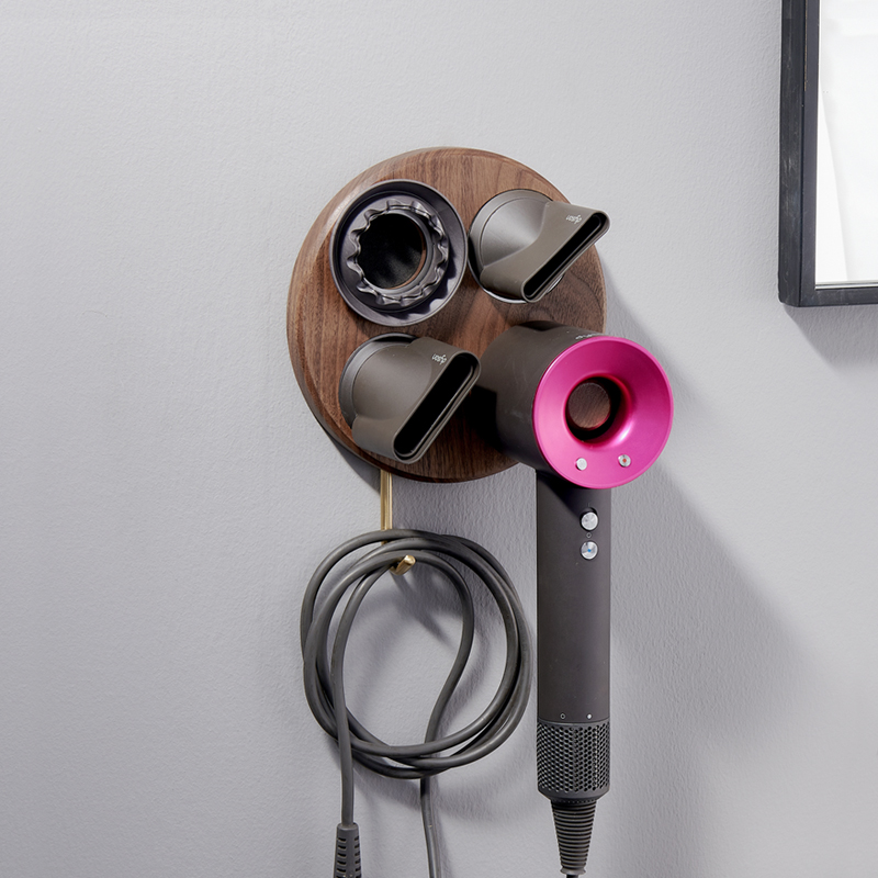 Suitable for dyson Dyson hair dryer hanger bracket storage rack hair dryer rack wall hanging free punch