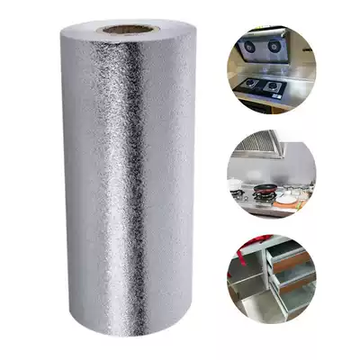 Kitchen integral Cabinet anti-oil sticker tin oil paper stove waterproof oil tile wall sticker tin foil moisture-proof and high temperature resistant