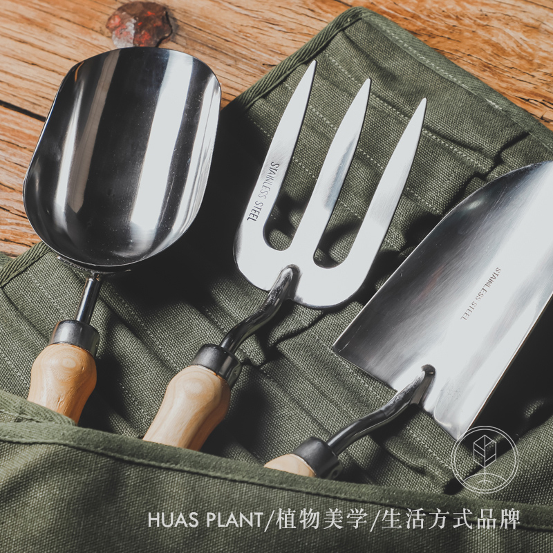 Flower toolsHome stainless steel dig shovel flower set clothesOutdoor gardening small shovel