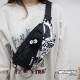 Ins chest bag men's niche casual girl new crossbody bag shoulder bag trendy cool mobile phone bag cycling waist bag women
