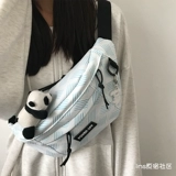 Брендовая спортивная нагрудная сумка для школьников для отдыха для велоспорта, японская поясная сумка, сумка через плечо