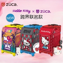 American zuca figure skating shoe bag skate shoe bag roller skating bag sports trolley case hello kitty series