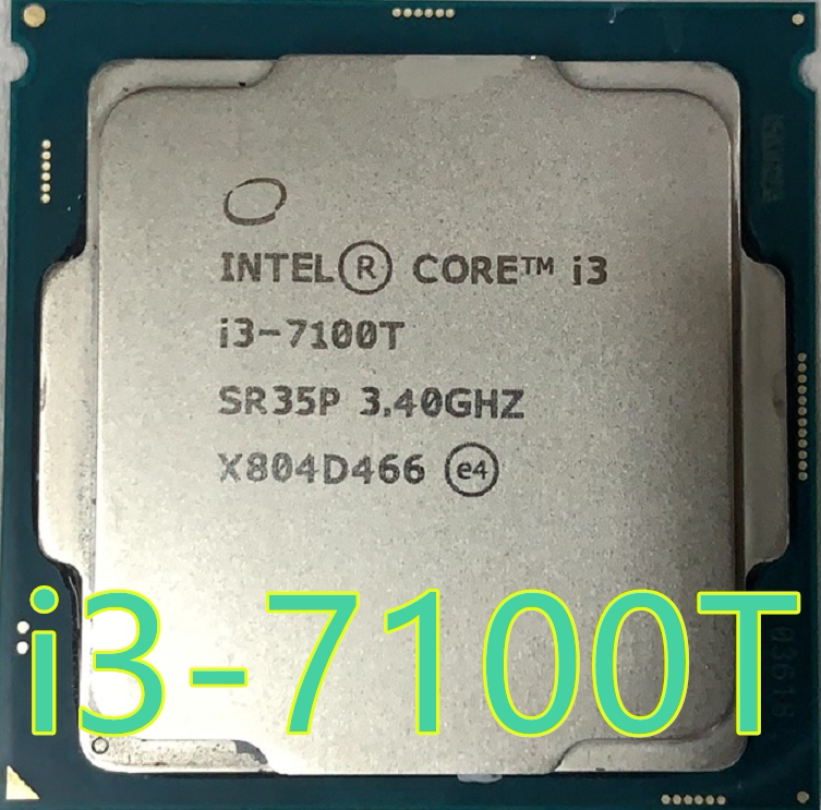 Int i3 7100T i3-7100T 1151 i3-7100T stitch dual core four executive clue 7100T bulk sheet