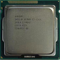 Intel Xeon Xeon E3 1265L 4 core 8 threads frequency 2 4G e3 1265l 1155-pin