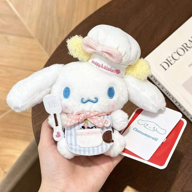 [Authentic] Sanrio Cinnamoroll Big-Eared Dog New Bag Pendant Keychain Plush Toy Doll