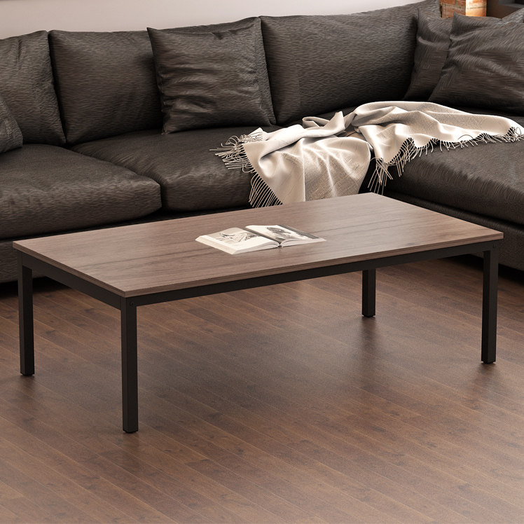 Simple modern Italian coffee table living room small apartment designer ins industrial style square small coffee table combination