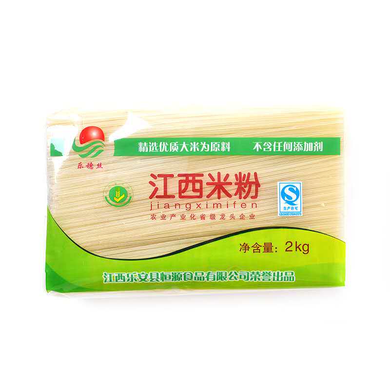 2kg Bagged Jiangxi Rice Flour Nanchang Bubble Powder Fried Powder Traditional Rice Flour Rice Thread Pure Artisanal Farmyard