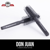 US imported spot Don Juan Tang Juan limited back head shape comb high hair comb Wood cylinder combed