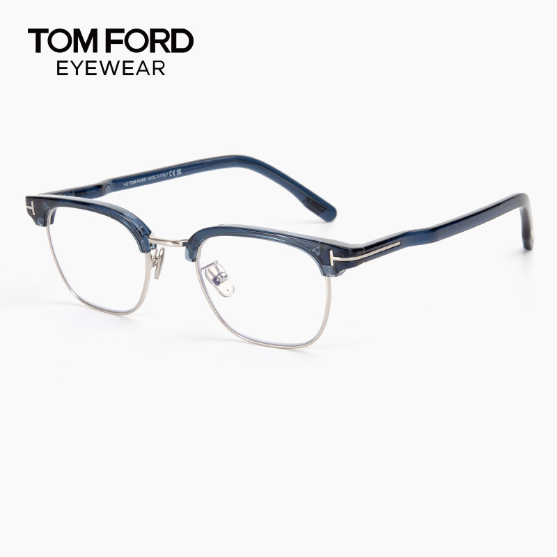 Tom Ford汤姆福特复古眉线眼镜框男TF5932经典T标近视防蓝光镜架